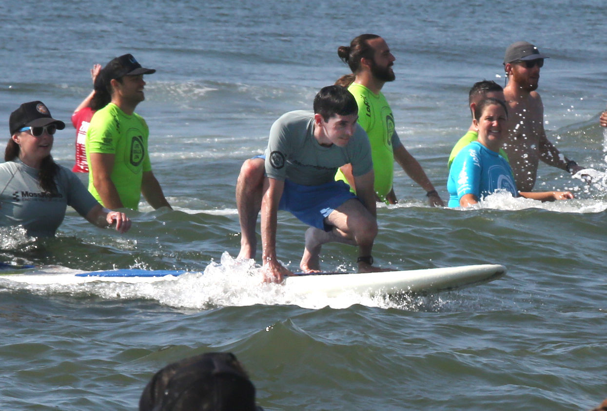 Life Rolls On surfing in Wildwood